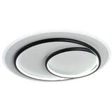 Brilagi LED prigušiva stropna svetiljka IRIS LED/70W/230V prečnik 50 cm bela/crna + daljinski upravljač | Eponuda.com
