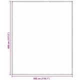  Teppi za šator Plava i siva 400 × 300 cm Polietilen | shoptok.hr