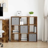  Kreveta s ladicama Dimljeni hrast 88,5 x 29 x 84,5 cm | shoptok.hr
