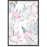  Slika - Exotic Fog (1 Part) Vertical 40x60 U crnom drvenom okviru | shoptok.hr