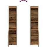  Visoka ploča staro drvo 37,5x35x180 cm konstruirano drvo | Eponuda.com