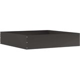  Ograda oko Travnjaka 6 pcs Crna 60 x 60 x 13 cm Čelik | shoptok.hr