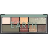 Catrice The Cozy Earth Eyeshadow Palette visoko pigmentirana paleta sjenila s mat i svjetlucavim efektom 9 g | shoptok.hr