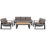  Set namještaja Rimini tamno sive / bež melange boje | shoptok.hr