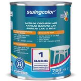 SWINGCOLOR Akrilni barvni lak (bela, svilnato mat, 750 ml) | Shoptok.si