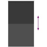 vidaXL roleta blackout black 140x230 cm širina tkanine 136,6 cm | Shoptok.si