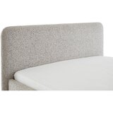 Meise Möbel Bež tapecirani bračni krevet s prostorom za odlaganje s podnicom 140x200 cm Primo – | shoptok.hr