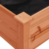  Sadilica s kotačima i oblogom smeđa 71 x 37 x 80 cm od jelovine | shoptok.hr