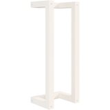  Stalak za ručnike bijeli 23 x 18 x 60 cm od masivne borovine | shoptok.hr