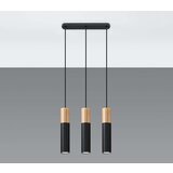  Obesna svetilka PABLO 3 črna, (21348212) | Shoptok.si