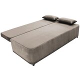 MID.YOU ZOFA S POSTELJNO FUNKCIJO, rjava tekstil | Shoptok.si