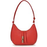 Furla Torbice za na ramo GOCCIA S SHOULDER BAG Rdeča Cene