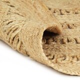 Maison Chic Preproga, Rug iz ročno pletene jute 120 cm, (22121119) | Shoptok.si