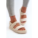 Big Star Women's platform sandals Big Star Beige | shoptok.hr