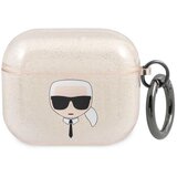 Karl Lagerfeld ETUI Z BLEŠČICAMI KARL'S HEAD ETUI ZA AIRPODS 3 CASE ZLAT, (22006238) | Shoptok.si
