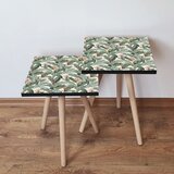 Hanah home 2Shp200 - green greenbeigeorange nesting table (2 pieces) | ePonuda.com