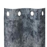  Baršunaste zavjese 2 pcs Srebrno Siva 175 x 140 cm Baršun | shoptok.hr