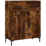 Maison Chic Komoda - Predalnik dimljeni hrast 69,5x34x90 cm inženirski les, (21718386) | Shoptok.si