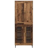  Kuhinjski ormarić 2 pcs Staro drvo Inženjerska drva i staklo | shoptok.hr