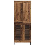  Visok predalnik 2 pcs Star les Inženirski les in steklo, (5000108321) | Shoptok.si