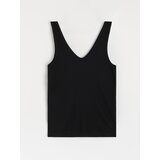 Sinsay Rebrasti top s V-izrezom | shoptok.hr