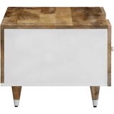  Stolić za kavu 100 x 54 x 40 cm od masivnog drva manga Smeđa | Shoptok.si
