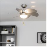  ZEVENTI - Plafonski ventilator FAMARA 1xE14/60W/230V siva | Eponuda.com