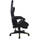 XXXL GAMING STOL kovina, umetna masa, tekstil črna | Shoptok.si