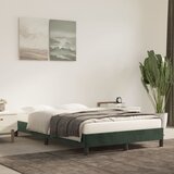 Maison Chic Posteljni okvir - Dvoposteljna postelja - Zakonska postelja brez vzmetnice temno zelen 120x200 cm žamet-J13025, (21772451) | Shoptok.si