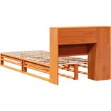  Krevet s regalom za knjige bez madraca 90 x 190 cm masivno drvo | shoptok.hr