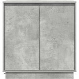  LED komoda za Betonska siva 71 x 34,5 x 75 cm | shoptok.hr