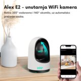 Alex E2 - unutarnja rotirajuća WiFi kamera | shoptok.hr