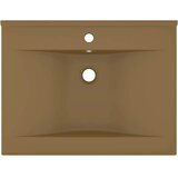  Luksuzni umivaonik mat krem 60 x 46 cm keramički | shoptok.hr