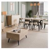 Hanah home Konzolni sto Kns-740-Ff-2, 180x100x43 cm, Hrast | Eponuda.ba