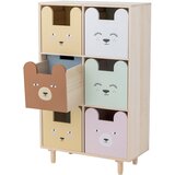 Bloomingville Mini Nizka otroška komoda iz masivne pavlonije v naravni barvi 25,5x88,5 cm Calle – | Shoptok.si