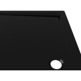  Pravokutna ABS tuš-kada crna 80 x 120 cm | shoptok.hr