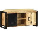  Klupa kabinet Smeđa 100 x 35 x 50 cm Čvrsto drvo manga | shoptok.hr