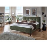 Meise M&amp;ouml;bel Kaki zeleni tapecirani bračni krevet bez podnice 180x200 cm Nova &amp;ndash; Slike