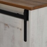 vidaXL TV omarica HALDEN 2 drsna vrata bela 150x40x60 cm masivni les | Shoptok.si