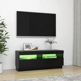 TV ormarić s LED svjetlima crni 100 x 35 x 40 cm | shoptok.hr