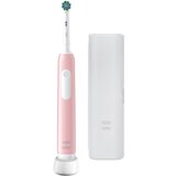 Oral-b Pro 1 Cross Action Pink z etuijem za potovanje, elektricna zobna šcetka | Shoptok.si