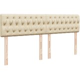  Krevet s oprugama i madracem krem 180x200 cm od tkanine | shoptok.hr