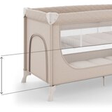 Kinderkraft Putni krevetić LEODY UP, Beige | shoptok.hr