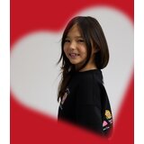Reserved GIRLS` JOGGING TOP - crno Cijene