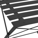  3-dijelni bistro set čelični crni | shoptok.hr