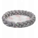Monkey Gym Igralna podloga za otroke Lulando karirasta sive barve, (5000077178) | Shoptok.si