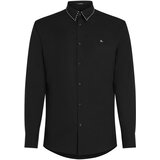 Karl Lagerfeld Srajca 'Dna' črna | Shoptok.si