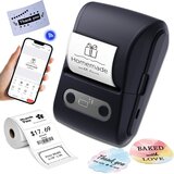 INF Termični Bluetooth tiskalnik etiket Type-C, 6 zvitkov, 203DPI Black, (5000446622) Cene