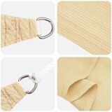 vidaXL Senčna platna Bež 2 x 6 m HDPE, (5000241415) | Shoptok.si