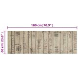  Tepih perivi s uzorkom ograde 60 x 180 cm baršunasti | shoptok.hr